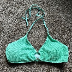 Target brand mint green bikini top Size M